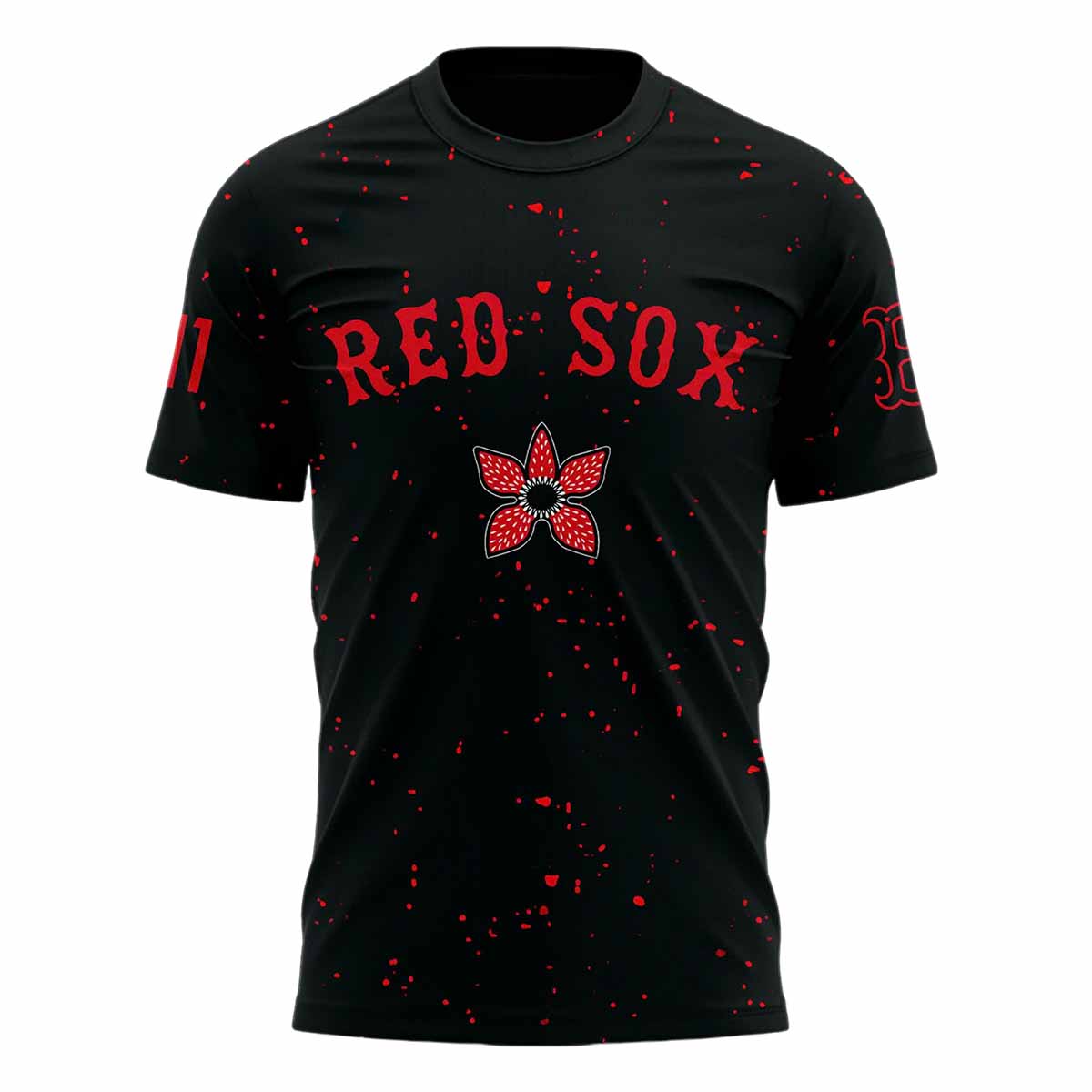 Red Sox x Stranger Things Night Shirt 2025 Red Sox x Stranger Things Night Shirt 2025