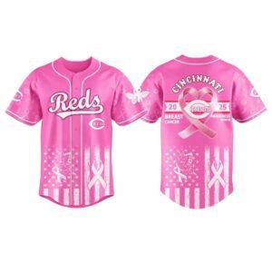 Reds Breast Cancer Awareness Month Jersey 2025 Reds Breast Cancer Awareness Month Jersey 2025