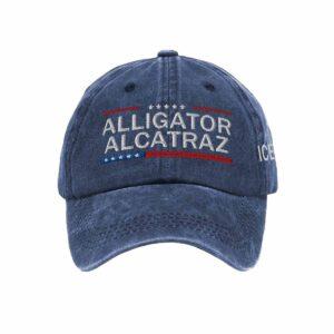 Retro Alligator Alcatraz Funny Florida Everglades Hat 1 Retro Alligator Alcatraz Funny Florida Everglades Hat