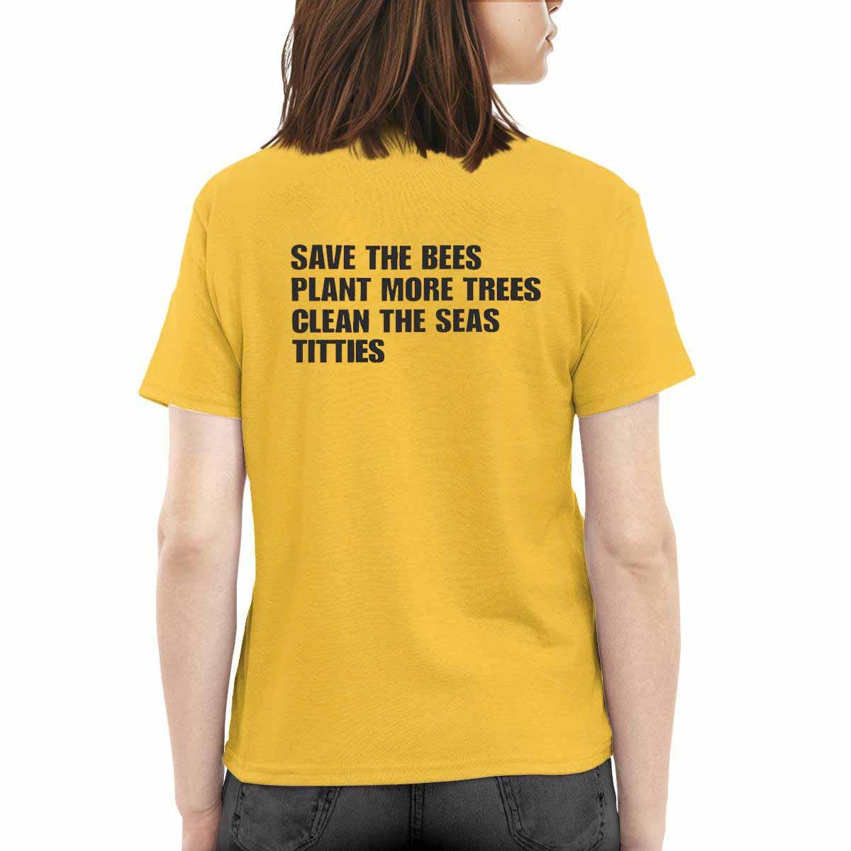 Save The Bees Plant More Trees Clean The Seas Shirt Save The Bees Plant More Trees Clean The Seas Shirt
