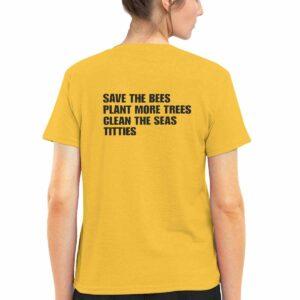 Save The Bees Plant More Trees Clean The Seas Shirt 1 Save The Bees Plant More Trees Clean The Seas Shirt
