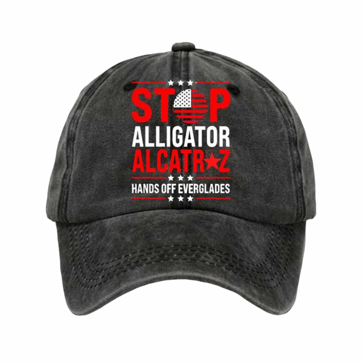 Stop Alligator Alcatraz Hands Off Everglades Hat Stop Alligator Alcatraz Hands Off Everglades Hat