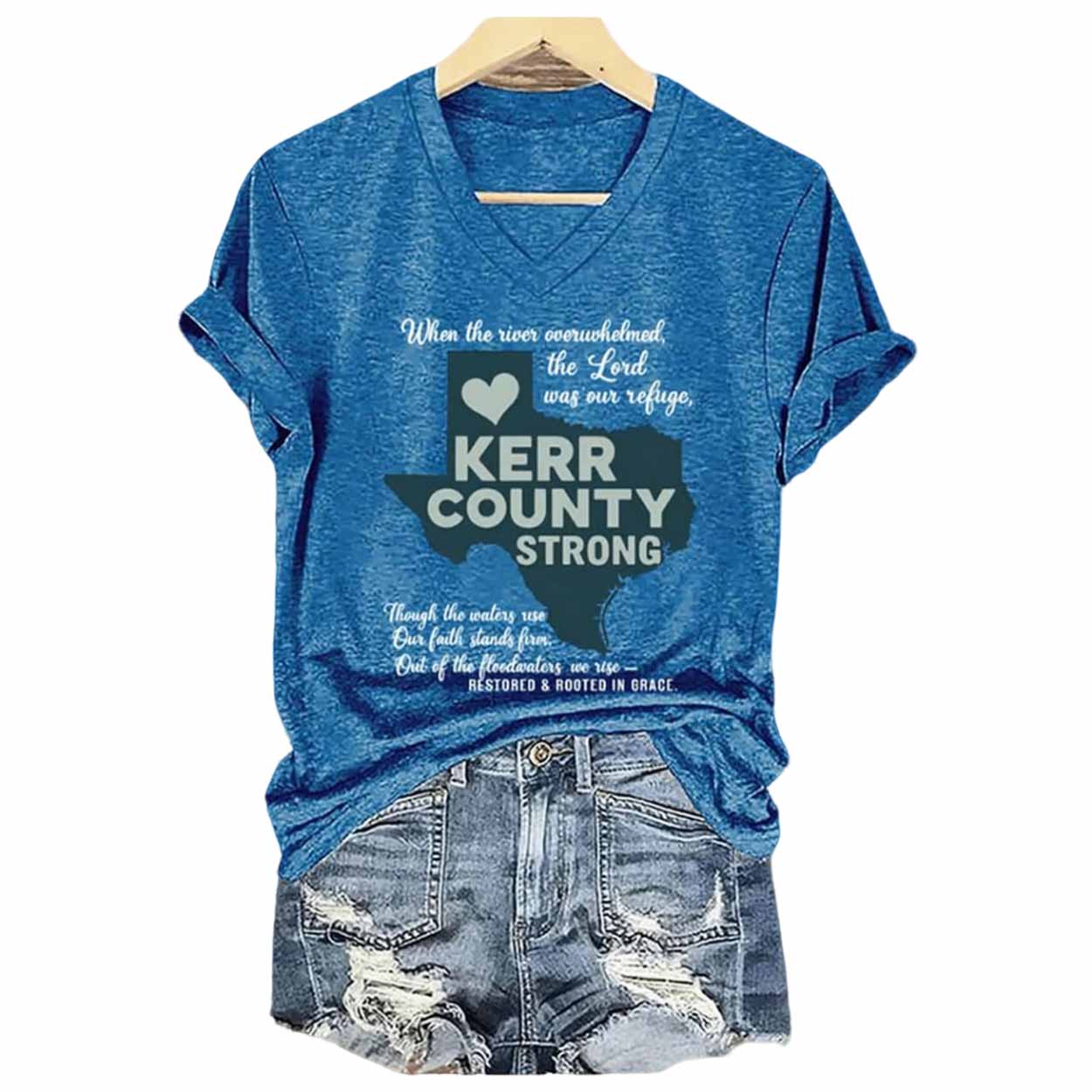 Texas Flood Kerr County Strong Shirt Texas Flood Kerr County Strong Shirt