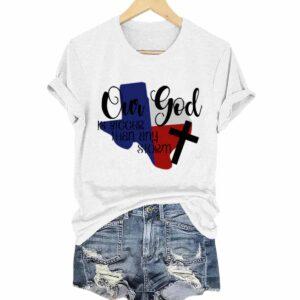 Texas Our God Is Bigger Than Any Storm Shirt 2 Texas Our God Is Bigger Than Any Storm Shirt