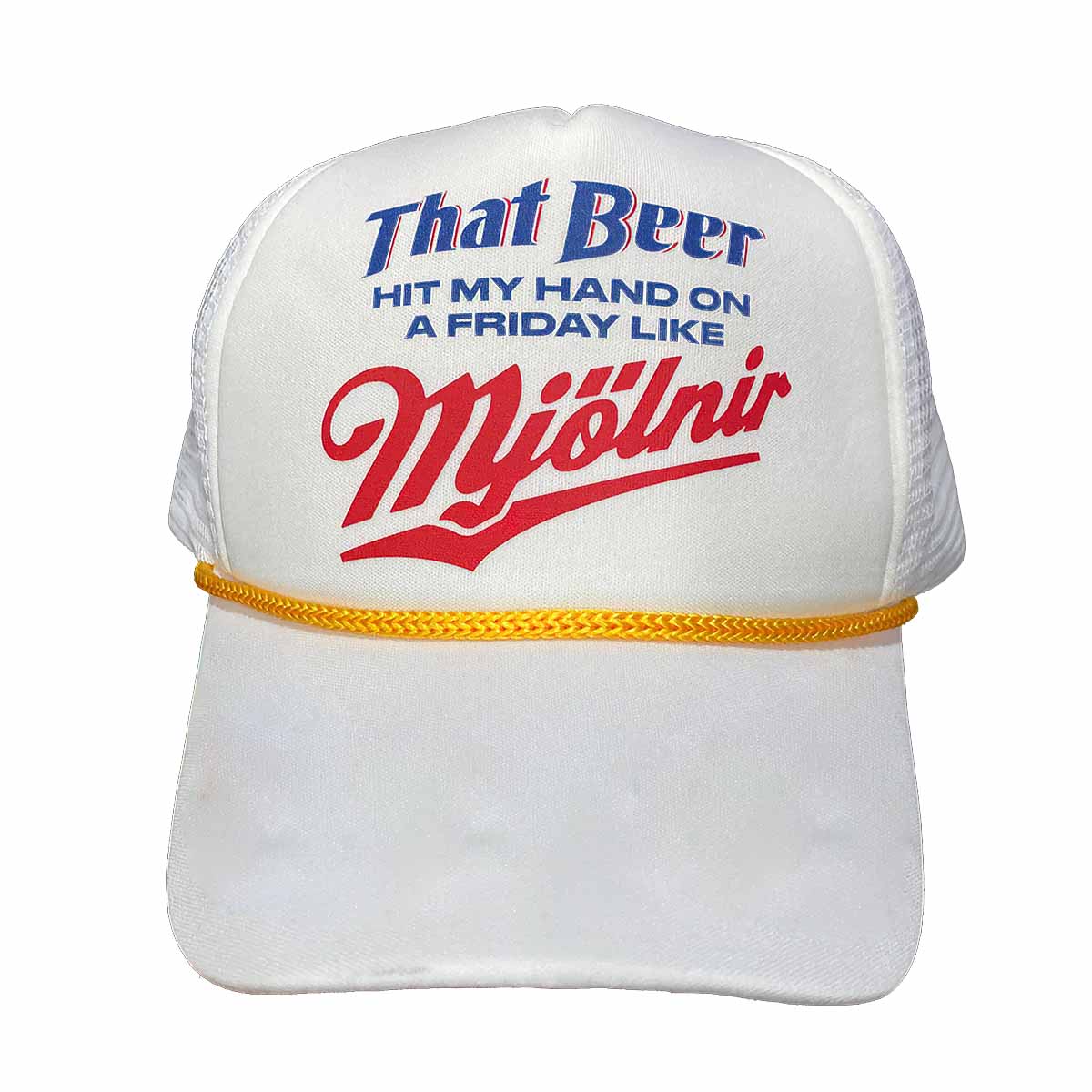 That Beer Hit My Hand On A Friday Like Mjolnir Hat That Beer Hit My Hand On A Friday Like Mjolnir Hat