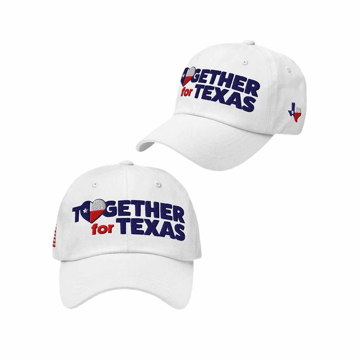 Together For Texas Baseball Cap Together For Texas Baseball Cap