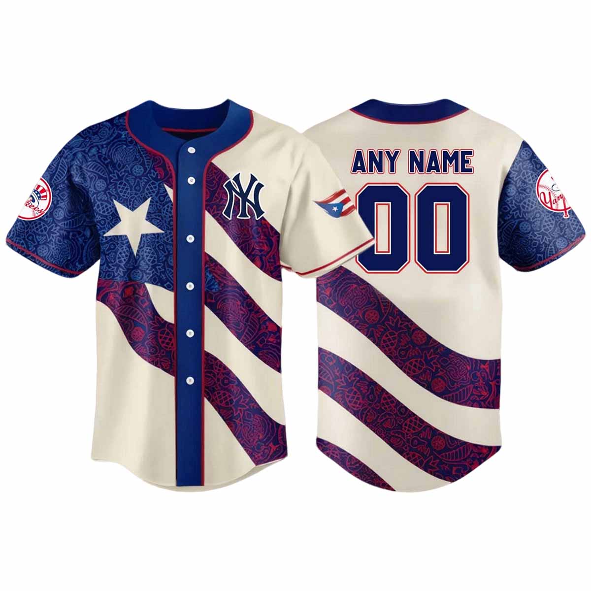 Yankees Puerto Rico Heritage Jersey 2025 Yankees Puerto Rico Heritage Jersey 2025