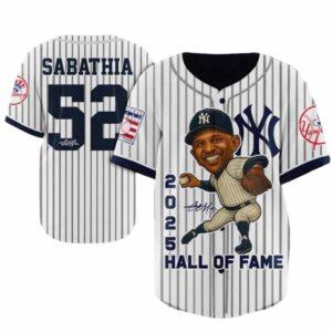 Yankees Sabathia 2025 Hall of Fame Jersey Yankees Sabathia 2025 Hall of Fame Jersey