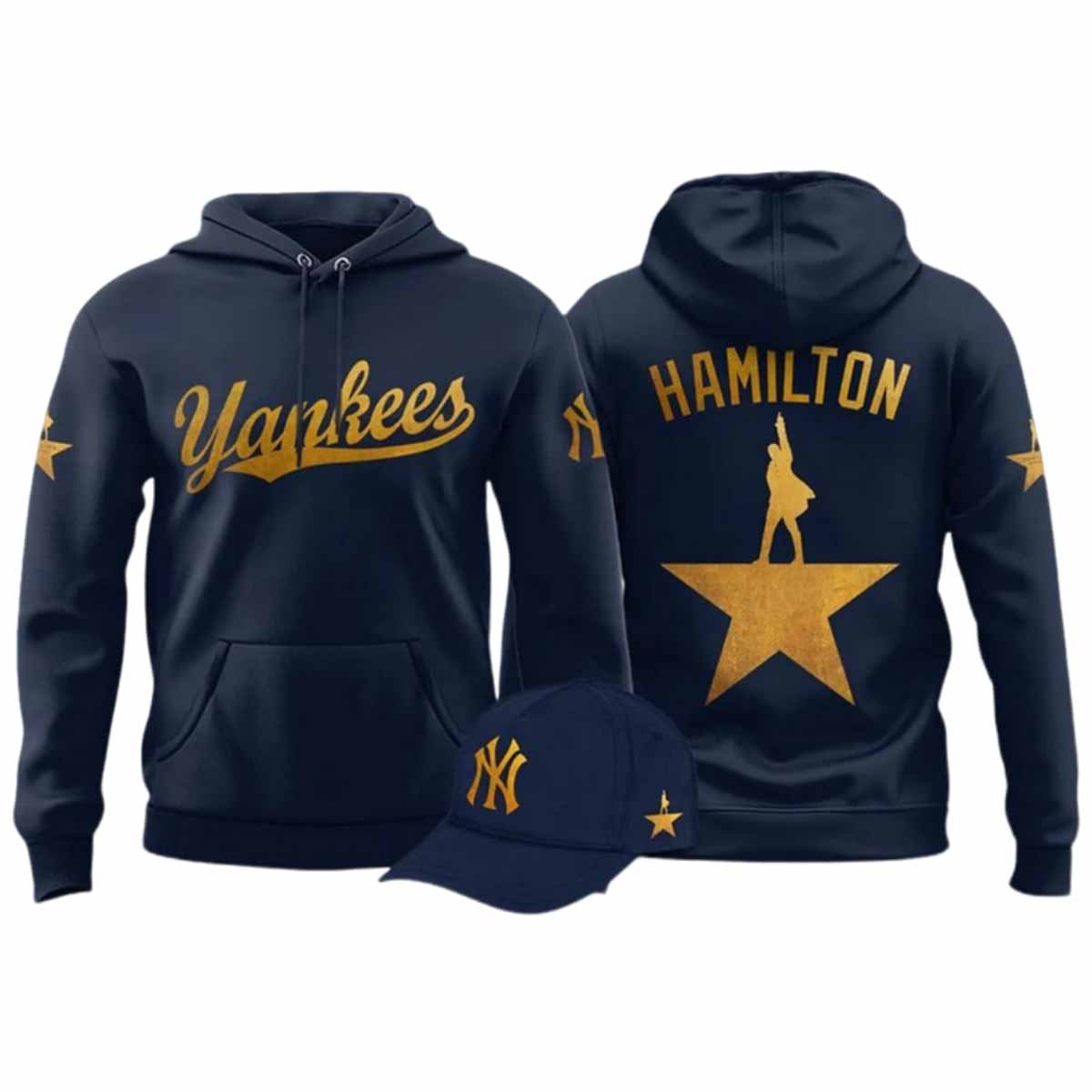 Yankees x Hamilton Night 2025 Hoodie Yankees x Hamilton Night 2025 Hoodie