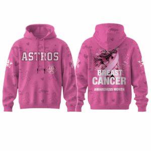 2025 Astros Breast Cancer Awareness Month Hoodie 1