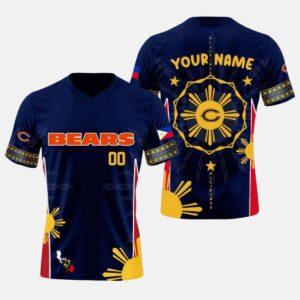 2025 Bears Filipino Heritage Night Football Jersey 2025 Bears Filipino Heritage Night Football Jersey