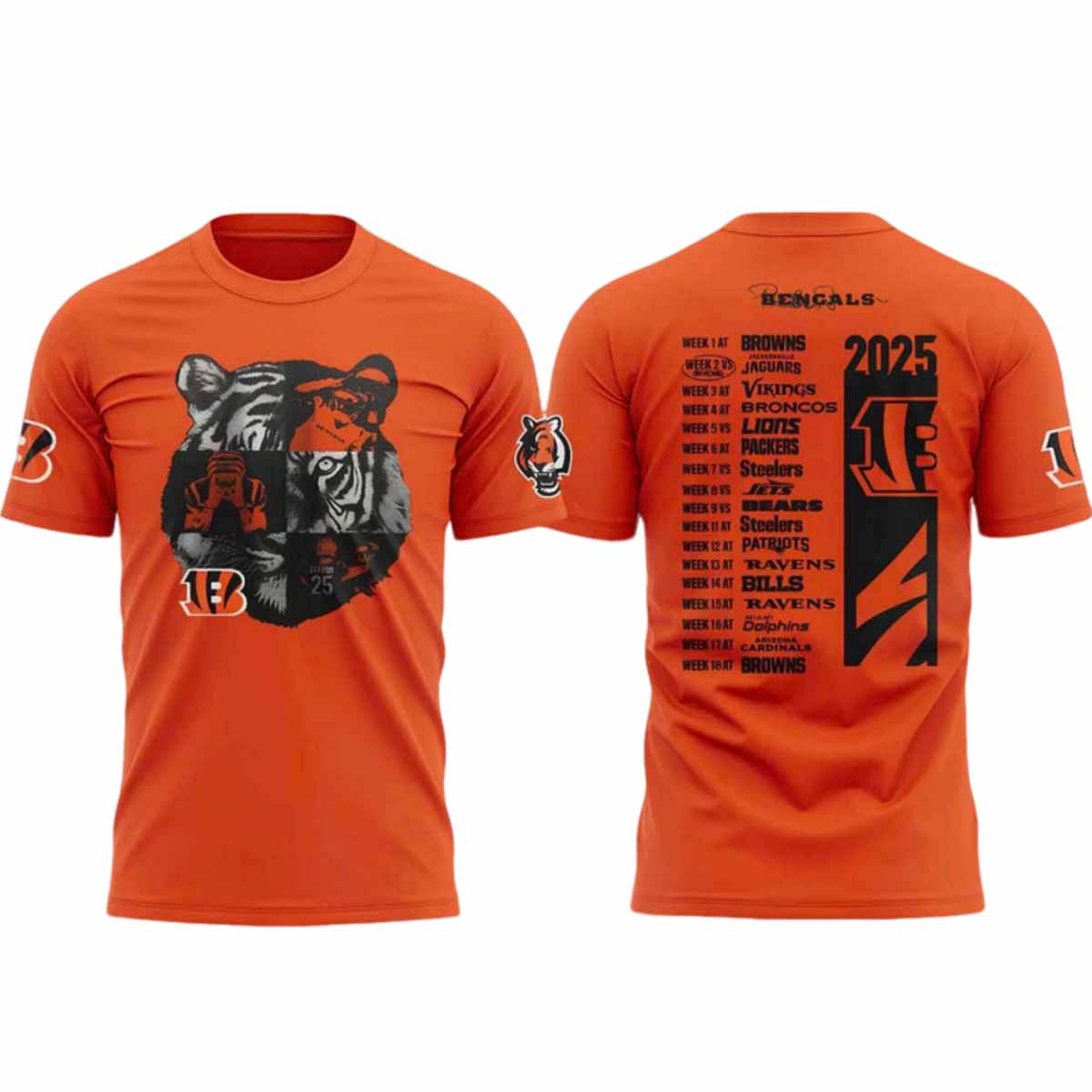 2025 Bengals New Season Shirt 2025 Bengals New Season Shirt