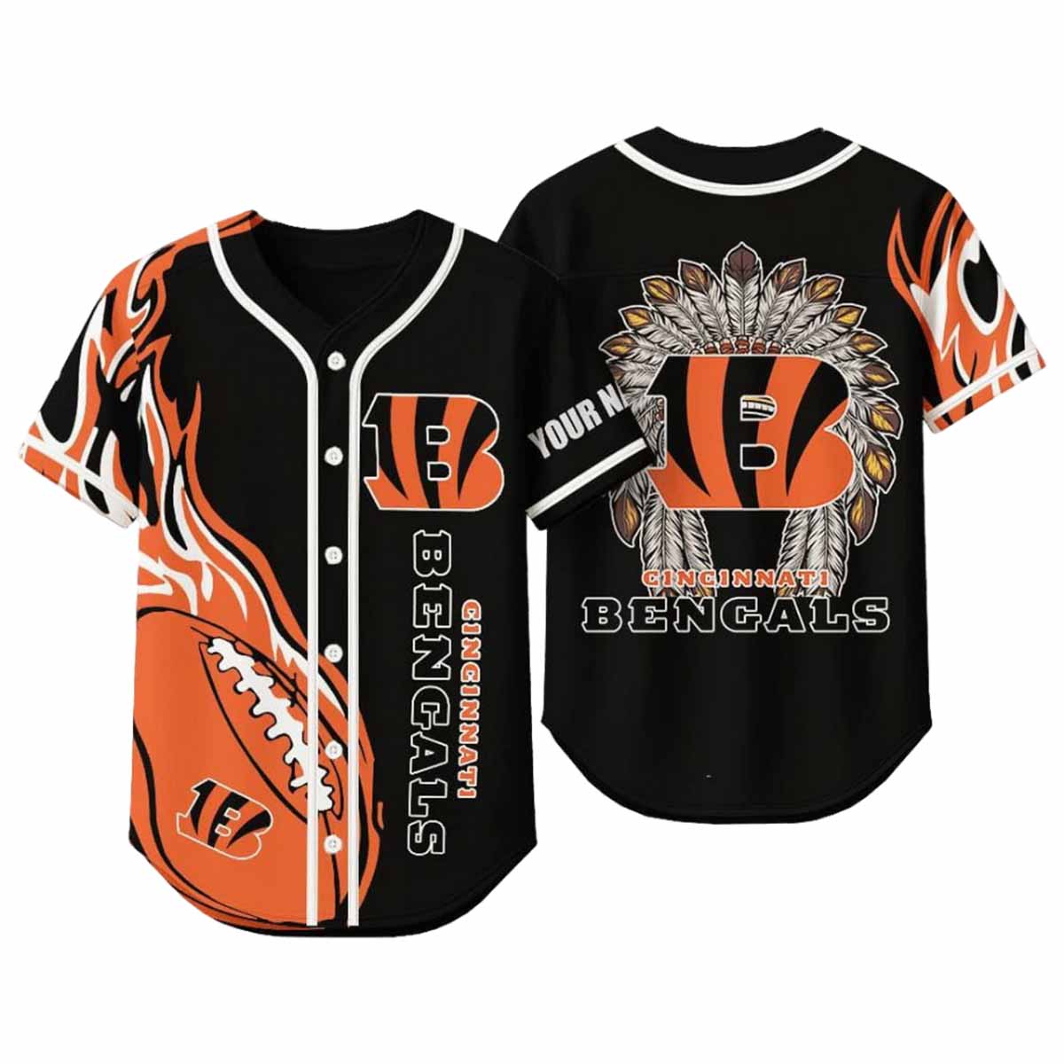 2025 Bengals x Native American Personalized Jersey 2025 Bengals x Native American Personalized Jersey