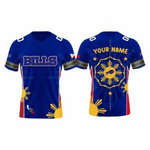 2025 Bills Filipino Heritage Month Football Jersey 2025 Bills Filipino Heritage Month Football Jersey