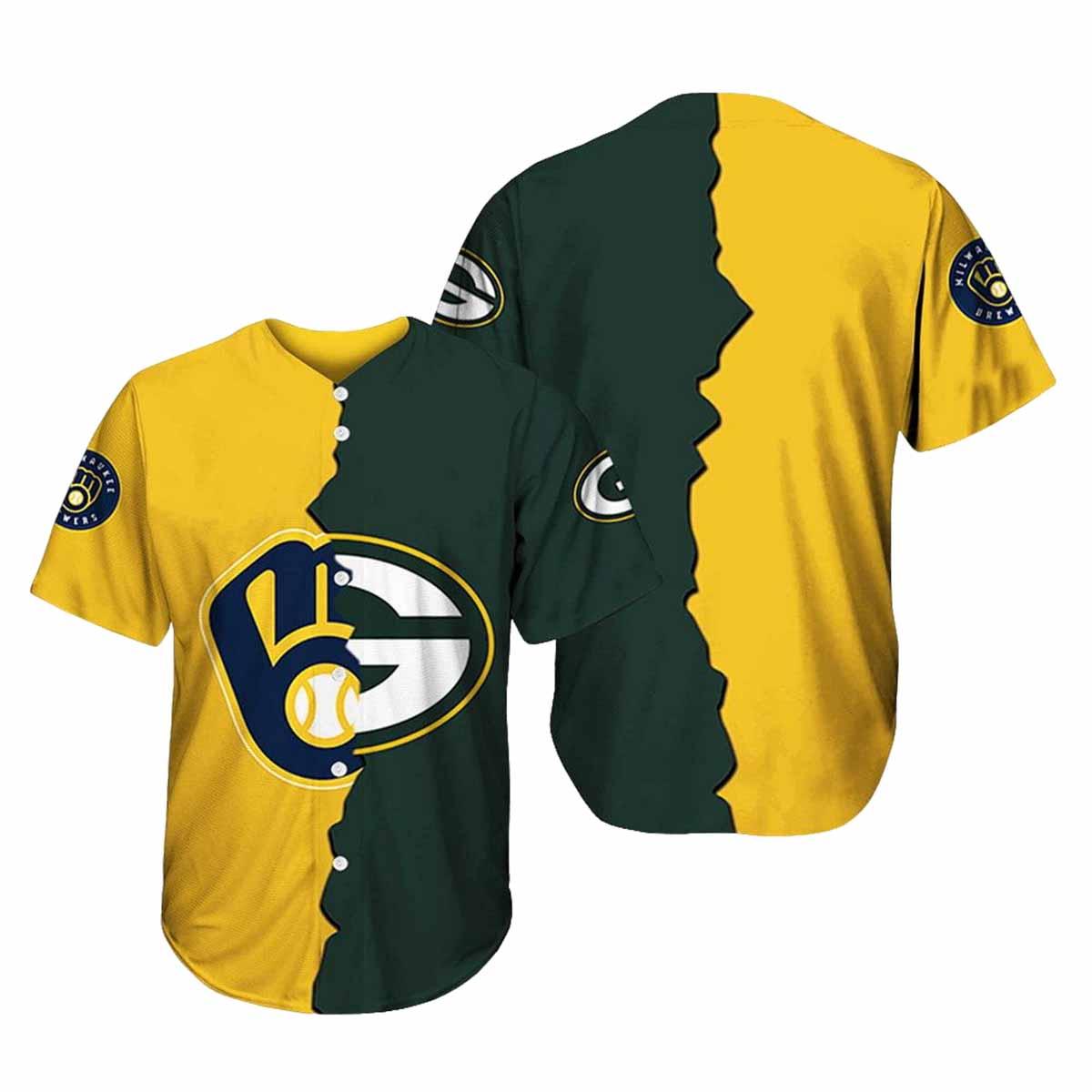 2025 Brewers x Packers Jersey 2025 Brewers x Packers Jersey