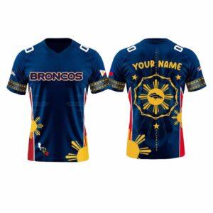 2025 Broncos Filipino Heritage Month Football Jersey 2025 Broncos Filipino Heritage Month Football Jersey