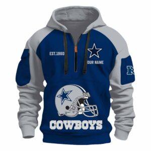 2025 Cowboys Est 1960 Quarter Zip Hoodie 2025 Cowboys Est 1960 Quarter Zip Hoodie