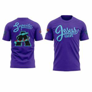 2025 Diamondbacks Jesus Won Shirt