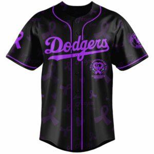 2025 Dodgers Alzheimers Disease Awareness Month Jersey