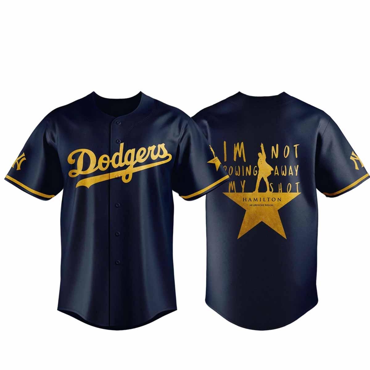 2025 Dodgers x Hamilton Night Jersey 2025 Dodgers x Hamilton Night Jersey