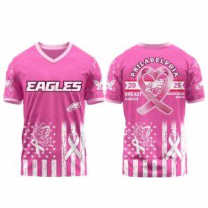 2025 Eagles x Breast Cancer Awareness Month Jersey 2025 Eagles x Breast Cancer Awareness Month Jersey
