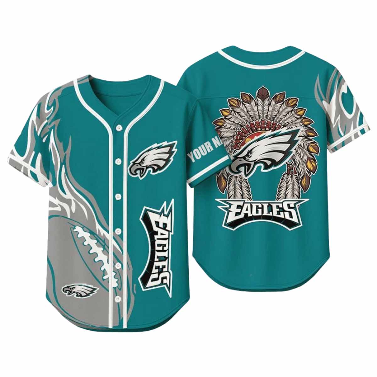 2025 Eagles x Native American Personalized Jersey 2025 Eagles x Native American Personalized Jersey