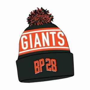 2025 Giants Pediatric Cancer Awareness Day Beanie Giveaway