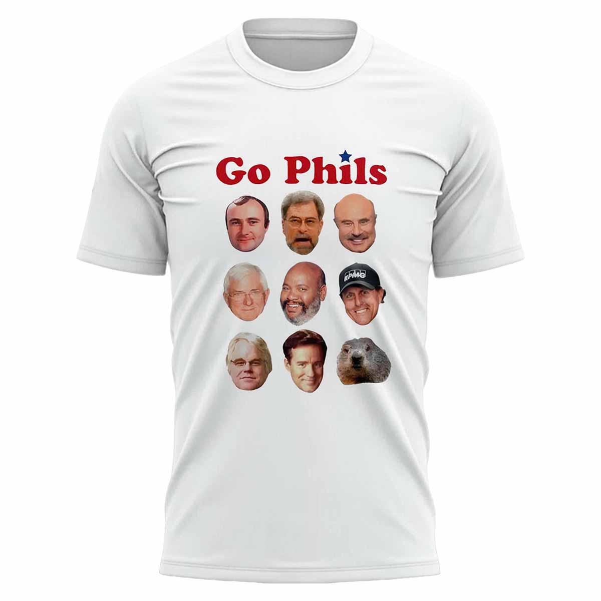 2025 Go Phils Phillies T Shirt 2025 Go Phils Phillies T-Shirt