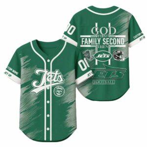 2025 God First Family Second Then Jets Football Jersey 2025 God First Family Second Then Jets Football Jersey