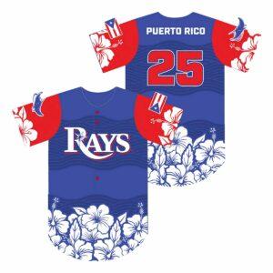 2025 Rays Puerto Rican Heritage Jersey Giveaway