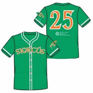 2025 Syracuse Mets Irish Jersey Giveaway