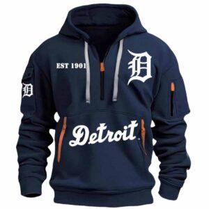 2025 Tigers Est 1901 Quarter Zip Hoodie