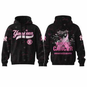 2025 Yankees Breast Cancer Awareness Month Hoodie