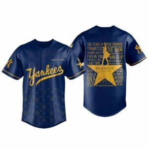 2025 Yankees x Hamilton Night Jersey 2025 Yankees x Hamilton Night Jersey