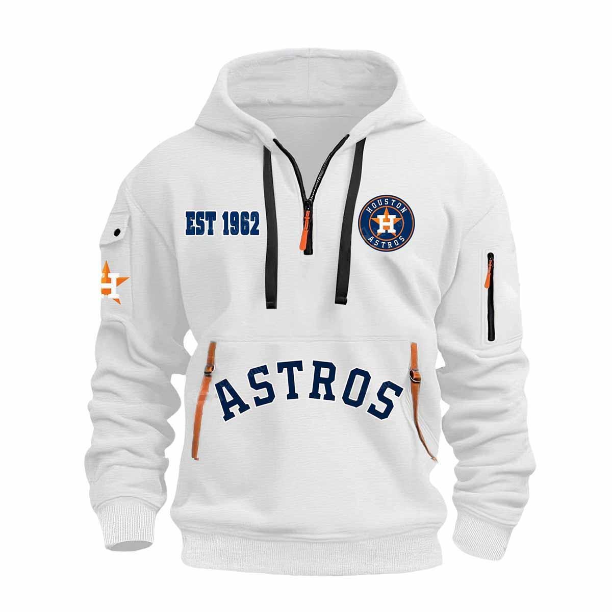 Astros Est 1962 Quarter Zip Hoodie 2025 Astros Est 1962 Quarter Zip Hoodie 2025