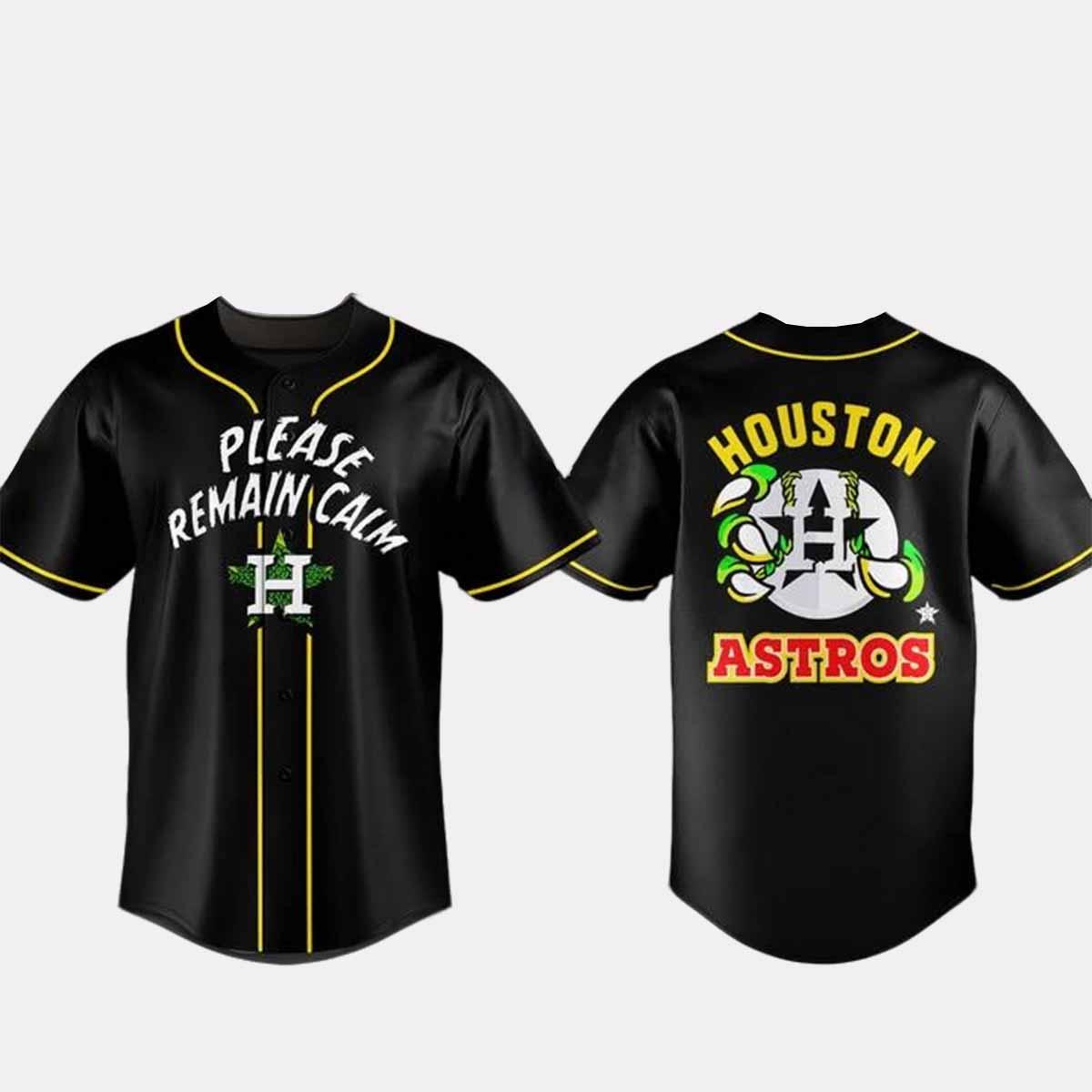 Astros Please Remain Calm Jersey 2025 Astros Please Remain Calm Jersey 2025