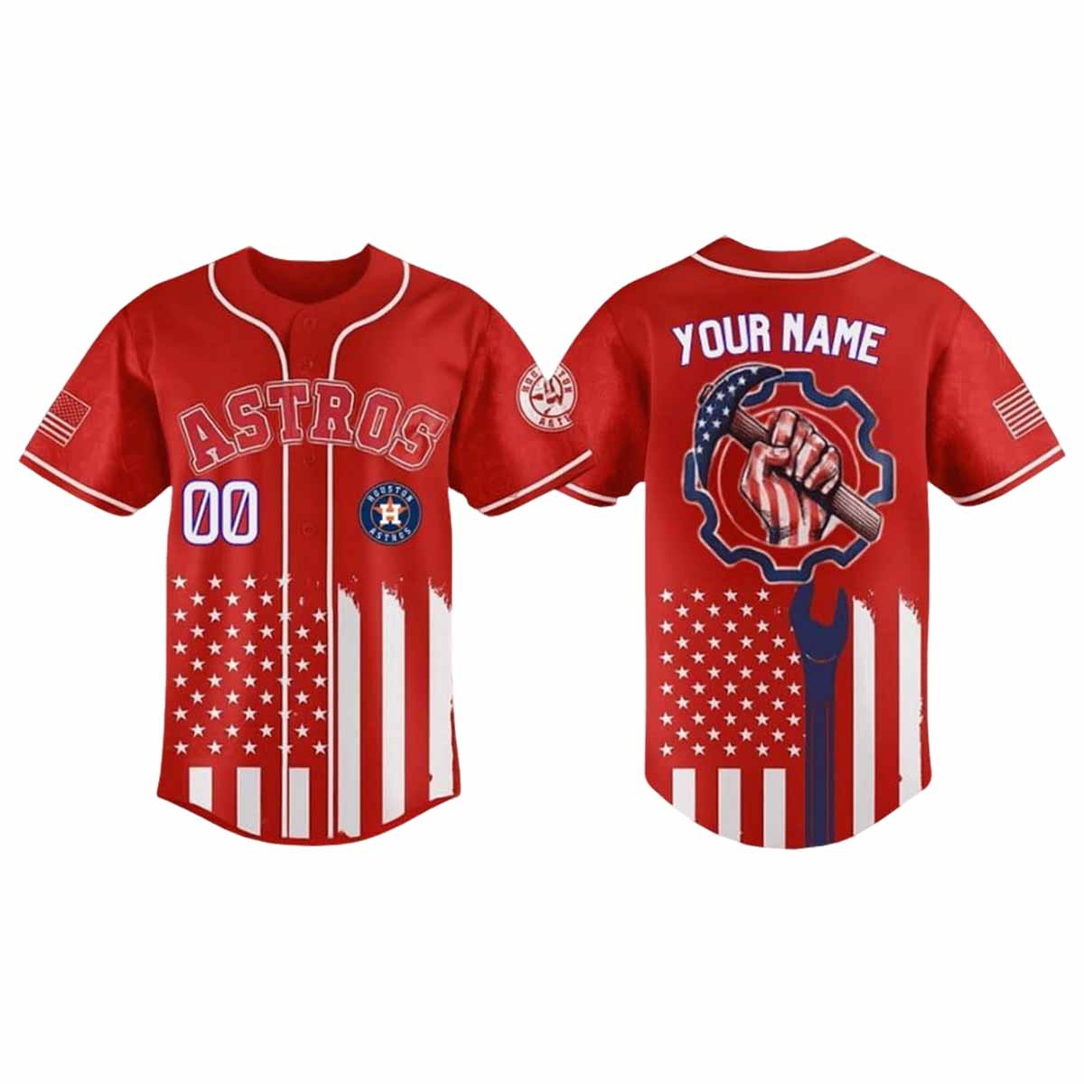 Astros x Happy Labor Day 2025 Personalized Jersey Astros x Happy Labor Day 2025 Personalized Jersey