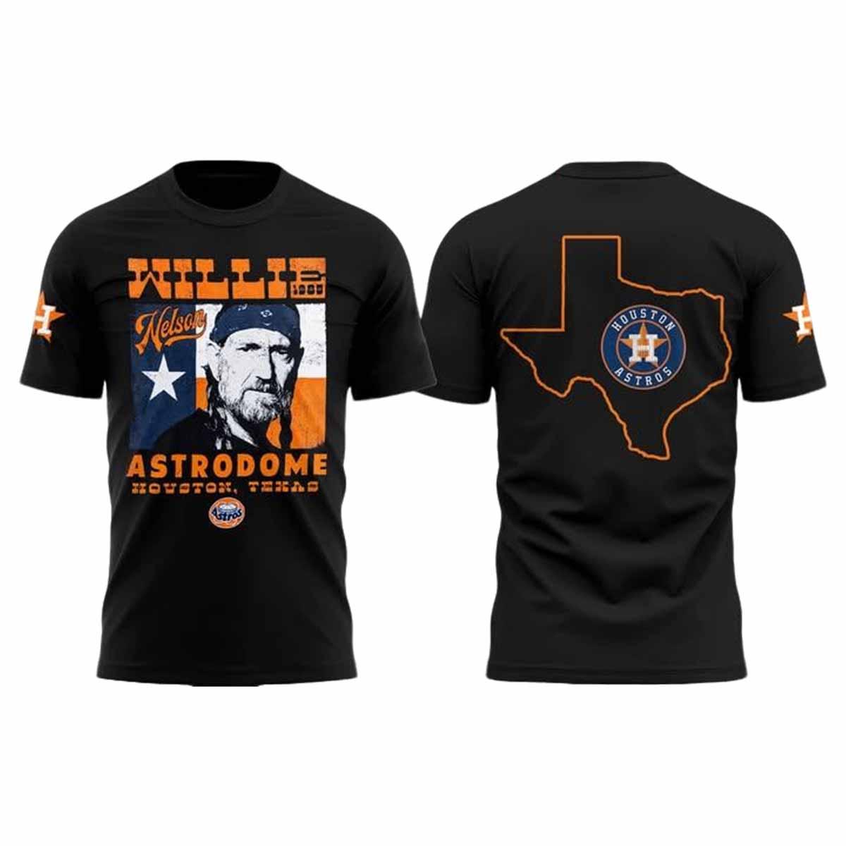 Astros x Willie Nelson Astros Shirt Astros x Willie Nelson Astros Shirt