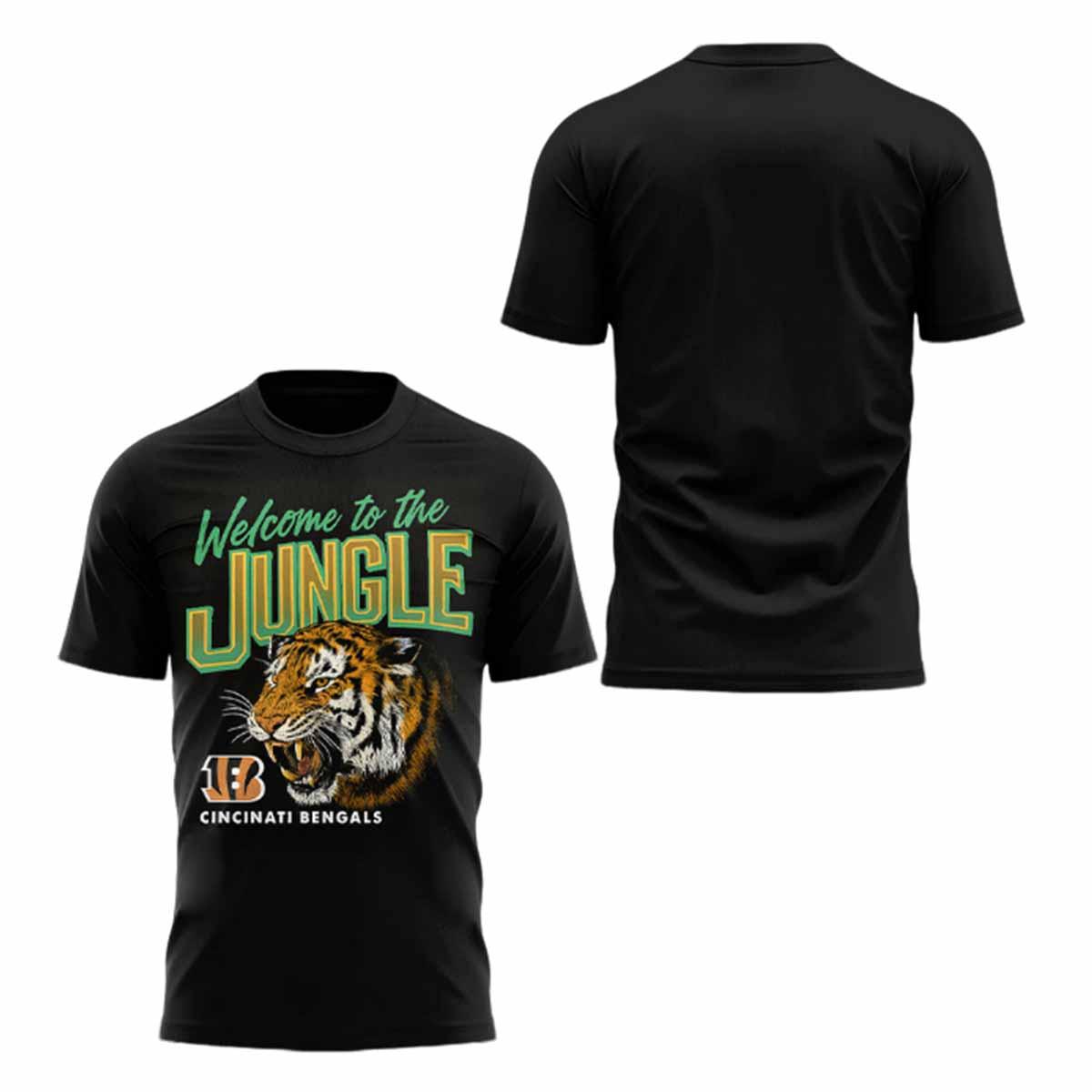 Bengals Welcome To The Jungle Shirt Bengals Welcome To The Jungle Shirt