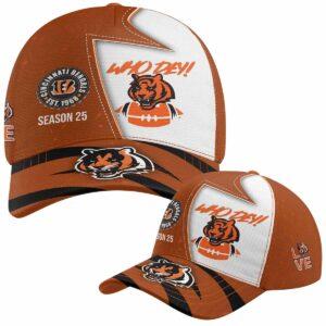 Bengals Who Dey Season 2025 Hat Bengals Who Dey Season 2025 Hat
