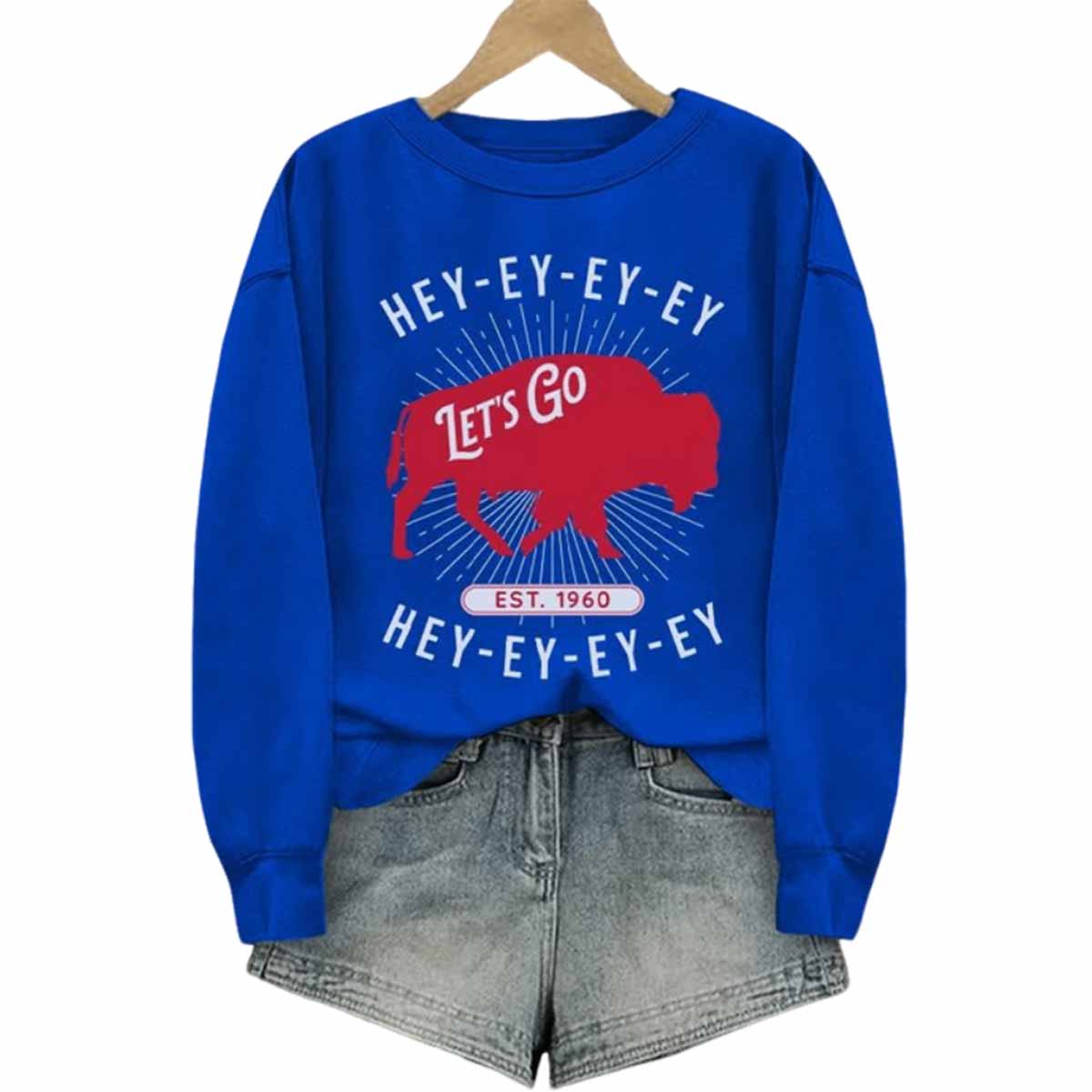 Bills Hey Ey Let's Go Est 1960 Shirt Bills Hey Ey Let's Go Est 1960 Shirt