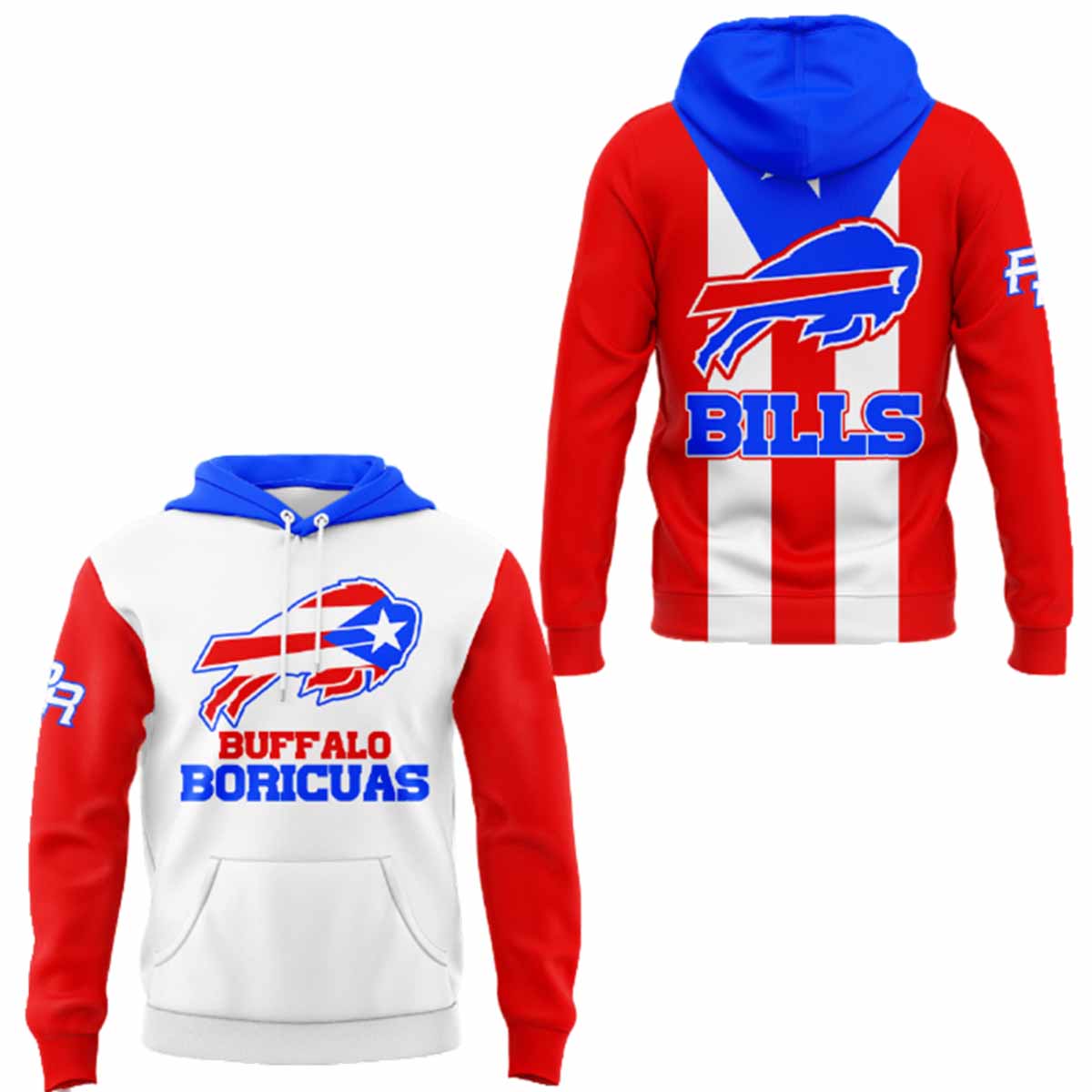 Bills Puerto Rican Hoodie 2025 Bills Puerto Rican Hoodie 2025