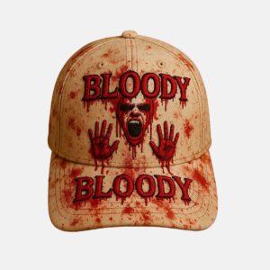 Bloody Horror Face Halloween Hat