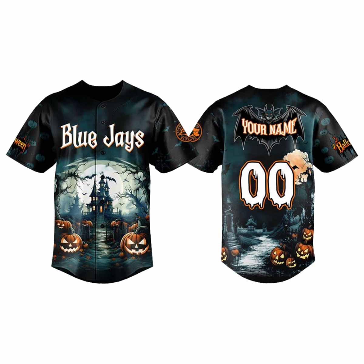 Blue Jays x Happy Halloween 2025 Jersey Blue Jays x Happy Halloween 2025 Jersey