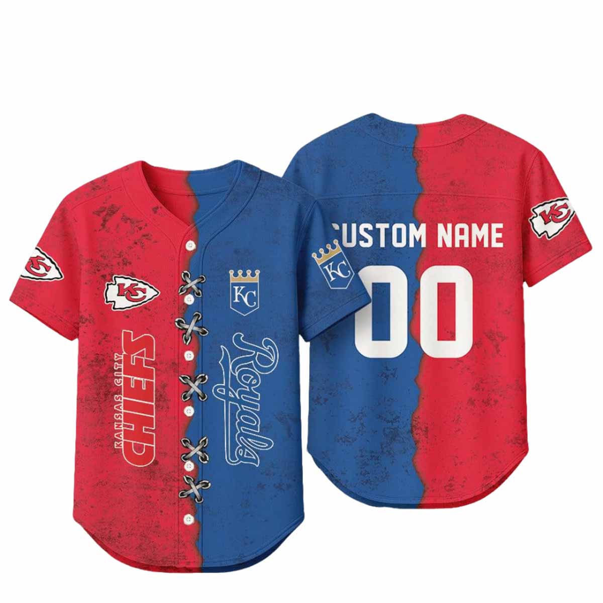 Chiefs x Royals Personalized Jersey 2025 Chiefs x Royals Personalized Jersey 2025