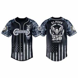 Chihuahuas x US Navy Birthday Celebration 2025 Jersey Chihuahuas x US Navy Birthday Celebration 2025 Jersey