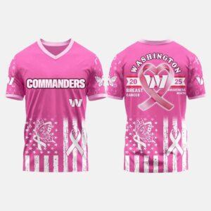 Commanders Breast Cancer Awareness Month 2025 Football Jersey Commanders Breast Cancer Awareness Month 2025 Football Jersey