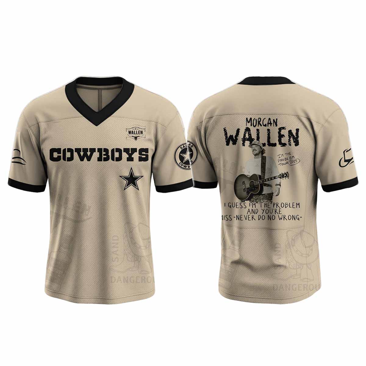Cowboys Morgan Wallen Jersey 2025 Cowboys Morgan Wallen Jersey 2025
