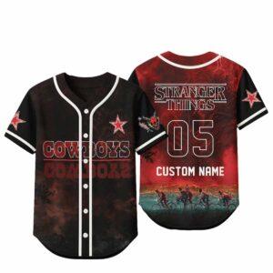 Cowboys Stranger Things Jersey 2025 Cowboys Stranger Things Jersey 2025