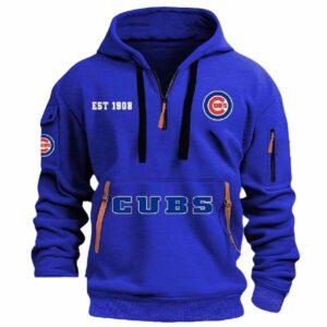 Cubs Est 1908 Quarter Zip Hoodie 2025 Cubs Est 1908 Quarter Zip Hoodie 2025